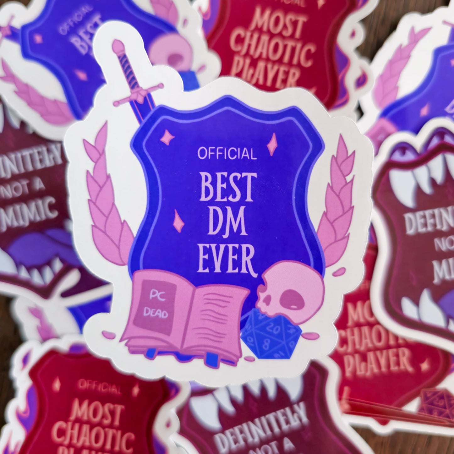 "Official Best DM Ever" - Sticker