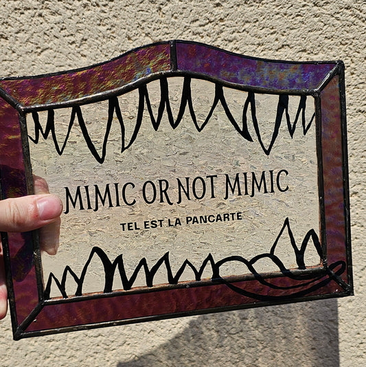Pancarte - Mimic or not Mimic