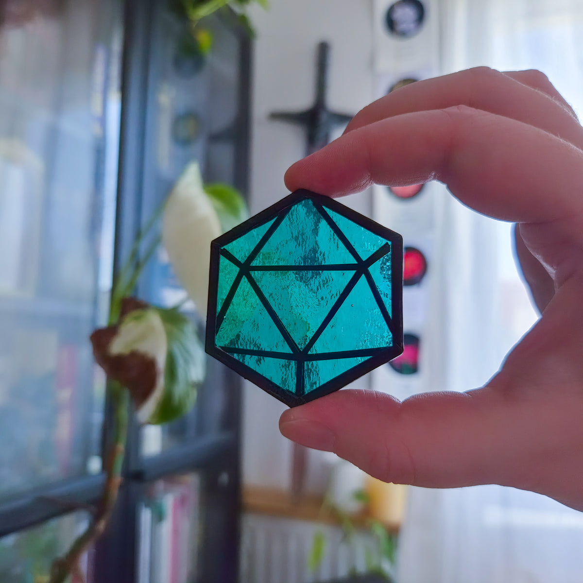 Token Turquoise - Vitrail Tiffany