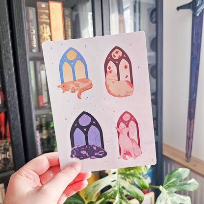 Planche de stickers — Chats des Saisons