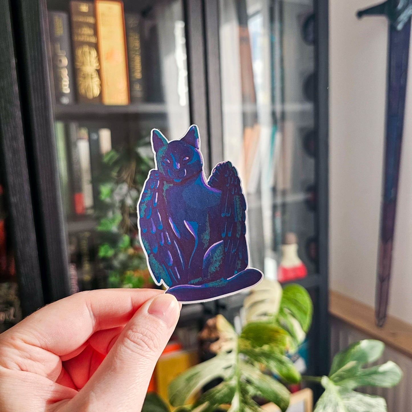 Sticker "Tressym, gardien des chats"