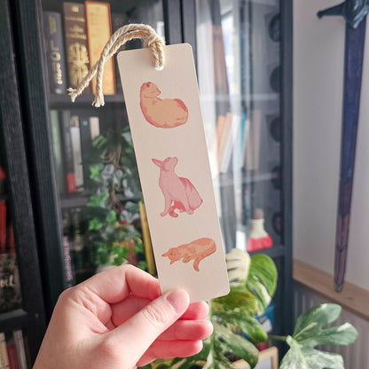 Marque-page "Chats des Saisons"