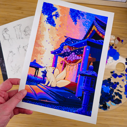Le crépuscule du Kitsune - Oasis Coworking