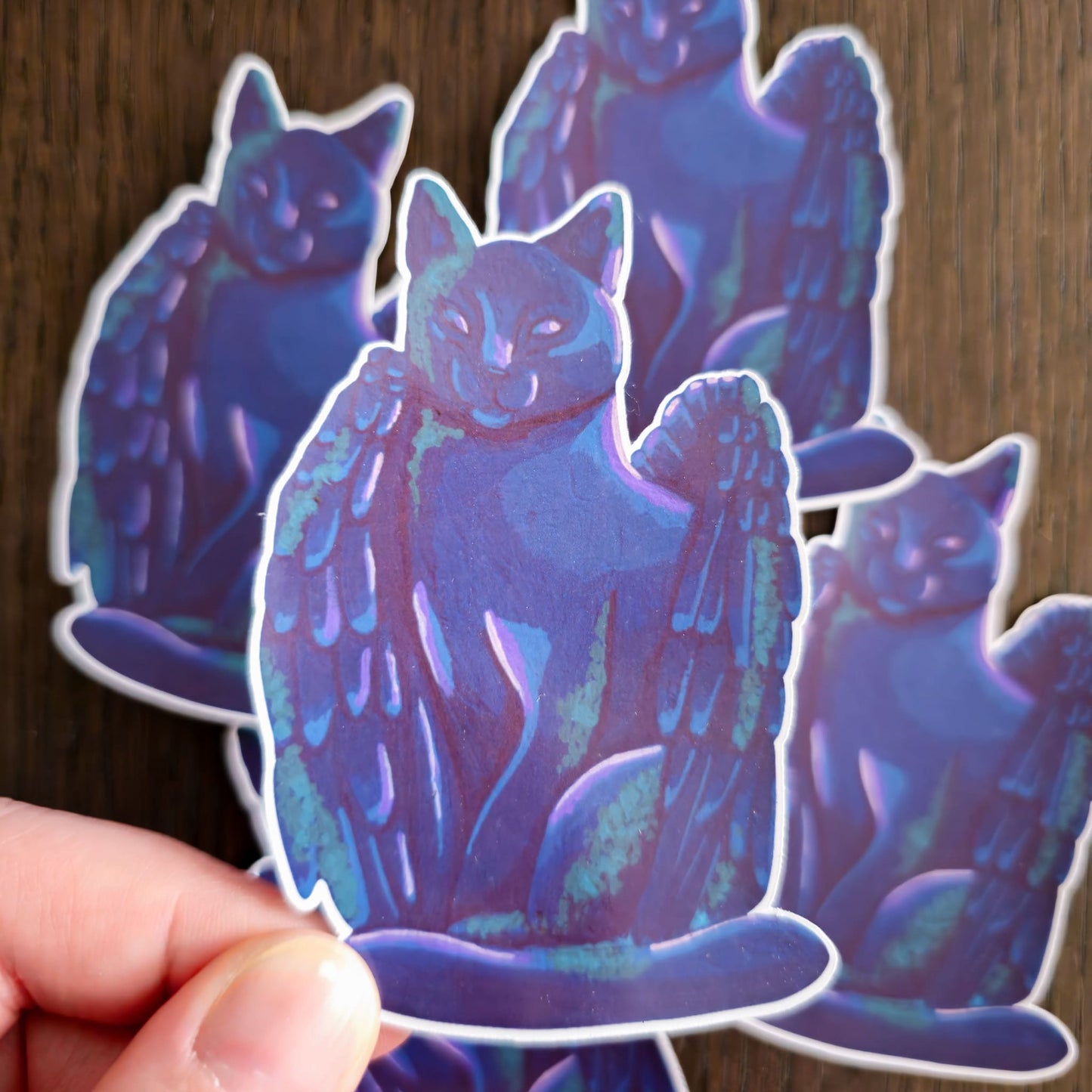 Sticker "Tressym, gardien des chats"