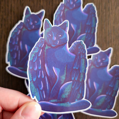 Sticker "Tressym, gardien des chats"