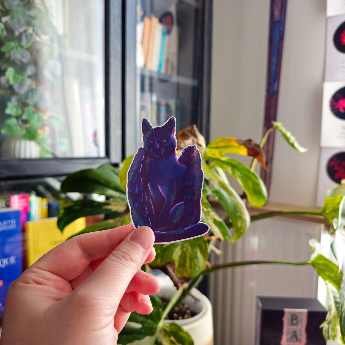 Sticker "Tressym, gardien des chats"