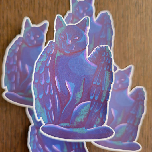 Sticker "Tressym, gardien des chats"