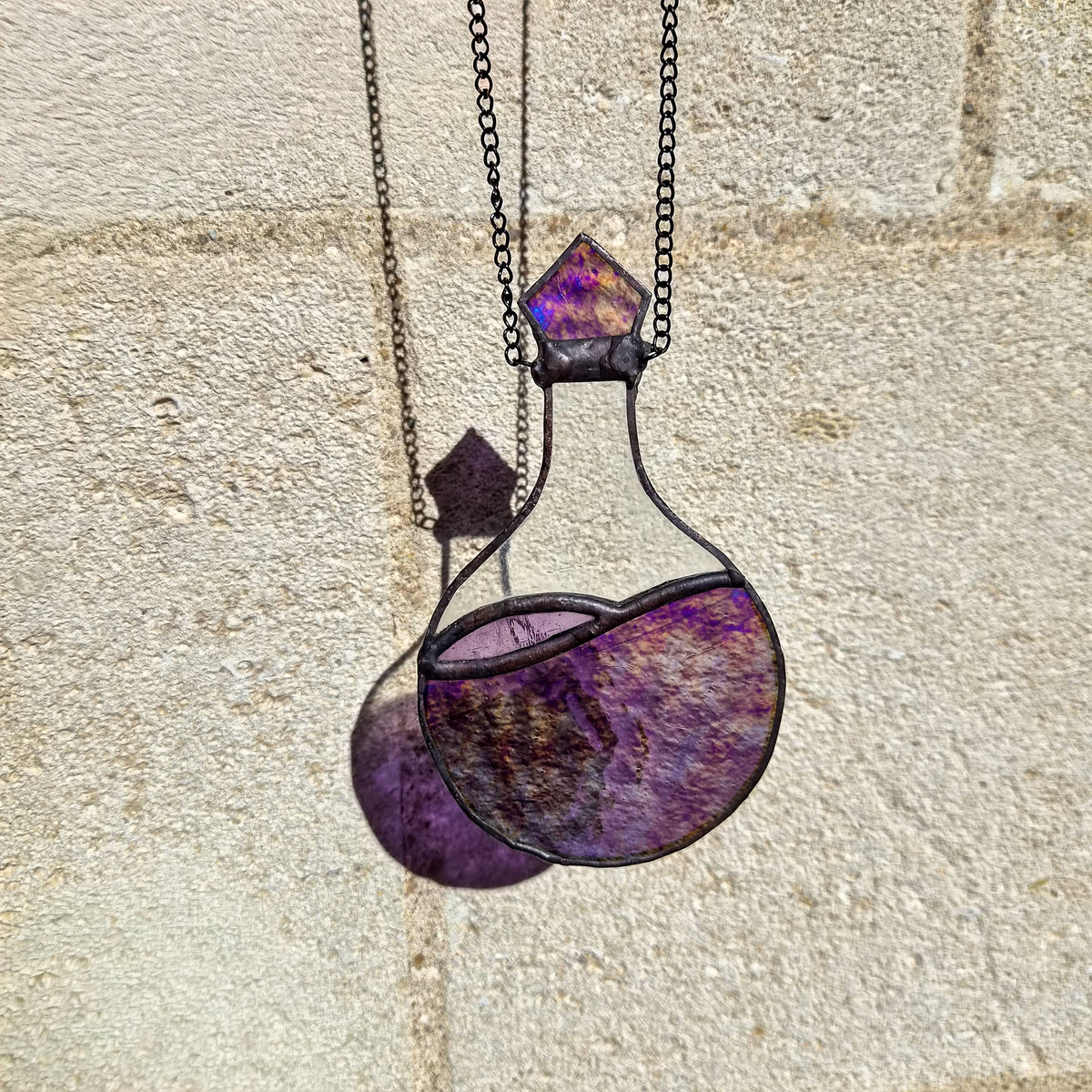 Potion classique - Vitrail Tiffany, détail