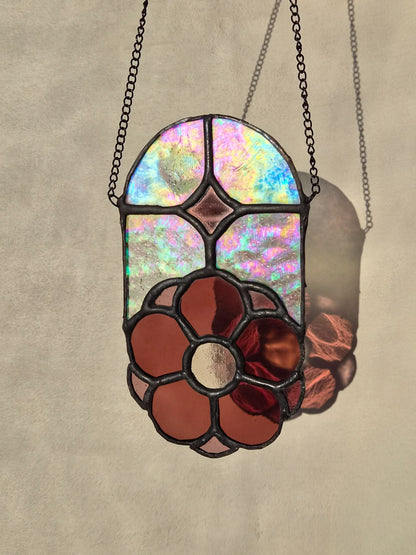 Tombo'Fleurs - Vitrail Tiffany