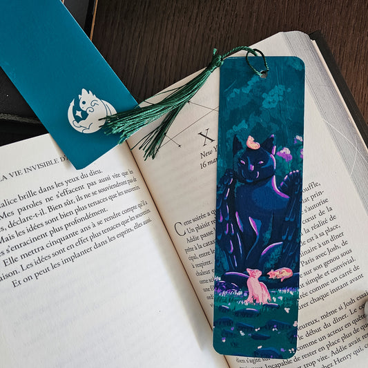 Tressym, gardien des chats - Marque-page