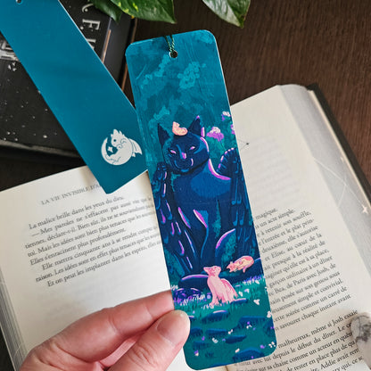 Tressym, gardien des chats - Marque-page