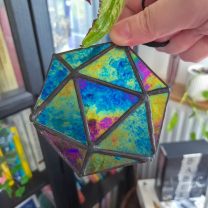 D20 Iridescent - Vitrail Tiffany