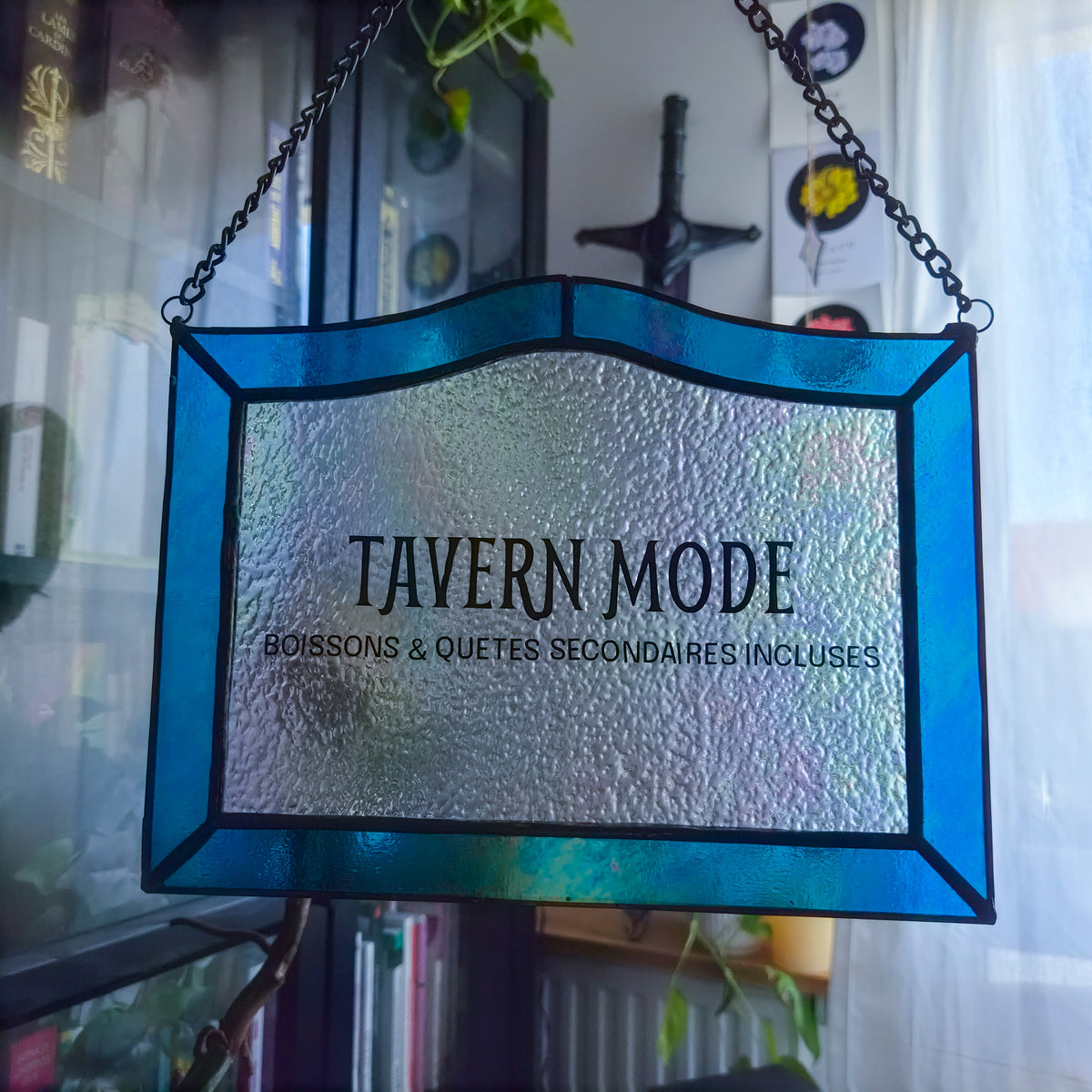 Pancarte Tavern Mode - Vitrail Tiffany