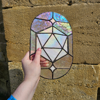Dé 20 encadré - Cœur de Lumière