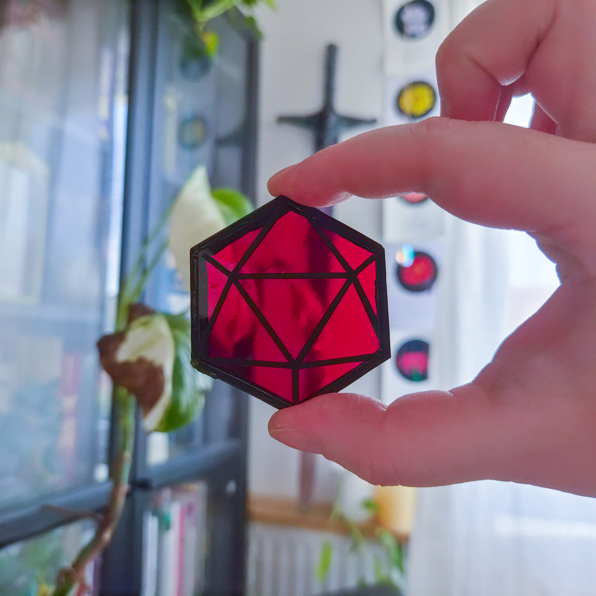 Token Rouge - Vitrail Tiffany